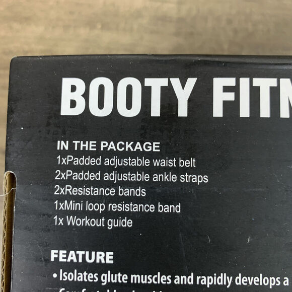 Booty Legs Resistant Bands With Adjustable Belt 3 Adaptable Levels Of Resistance - Picture 12 of 12